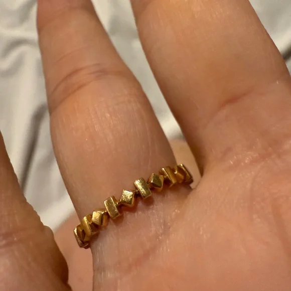 Bony Levy Liora 18k Gold Diamond Stacking Band Ring Nordstrom 6.5 - Picture 6 of 11